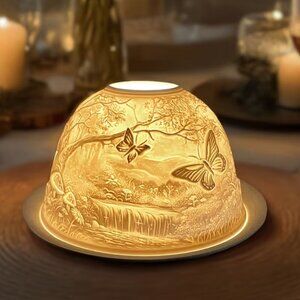 Woodland Butterfly Fairy Lamp Lithophane